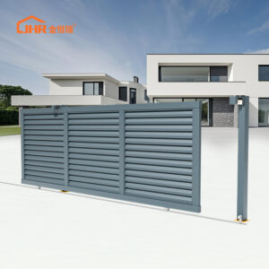 Aluminum Louver Sliding Gate for Privacy