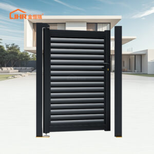 Child-Safe Pedestrian Gate – Rounded Edges