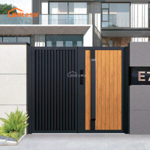 Lightweight Aluminum Alloy Swing Gate Easy Install DIY Friendly