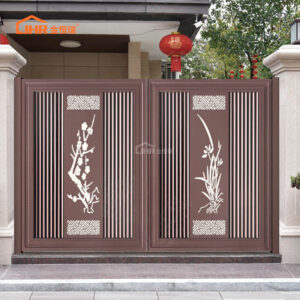 Heavy Duty Aluminum Alloy Swing Gate Extra Strength Security
