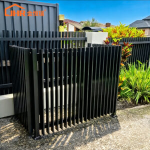 Modern Aluminum Slat Fencing – Sleek Blade Design for Contemporary Privacy & Style
