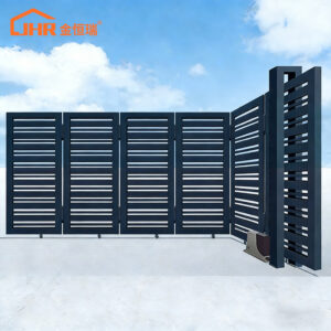 Custom-Sized Aluminum Sliding Gate – Modern Fit for Residential & Commercial Entries