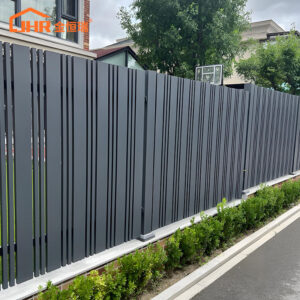 Variable Width Aluminum Slat Fencing – Artistic & Functional Boundary Solution