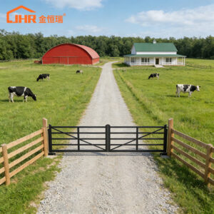 Modern Double Swing Farm Gate
