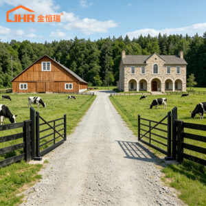 Double Swing Ranch Gate