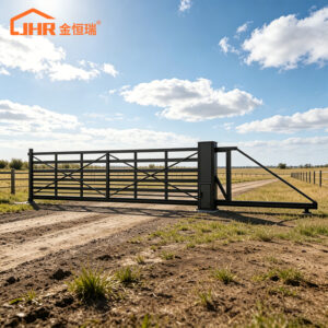 Aluminum Ranch Cantilever Gate